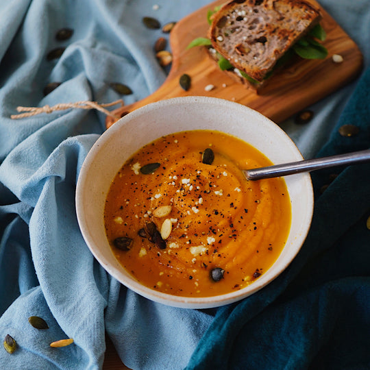 Thai Style Carrot & Ginger Soup