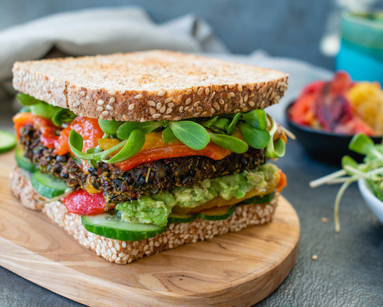 Lentil & Mushroom Burgers