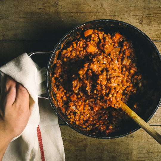 Mushroom & Lentil Vegan Chilli